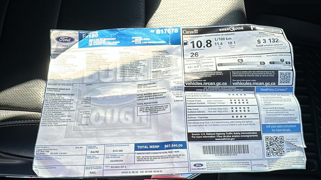 2024 Ford F-150 LARIAT