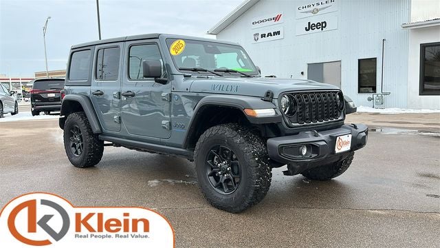 2025 Jeep Wrangler Willys 4xe CONVERTIBLE HARDTOP