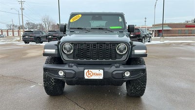 2025 Jeep Wrangler Willys 4xe CONVERTIBLE HARDTOP