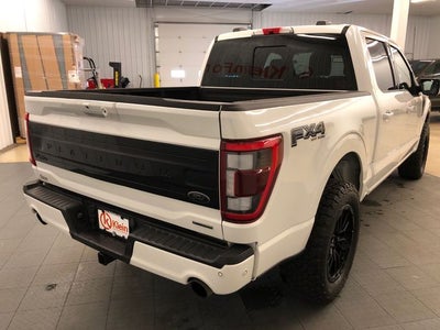 2022 Ford F-150 Platinum BLACK APPEARANCE PACKAGE