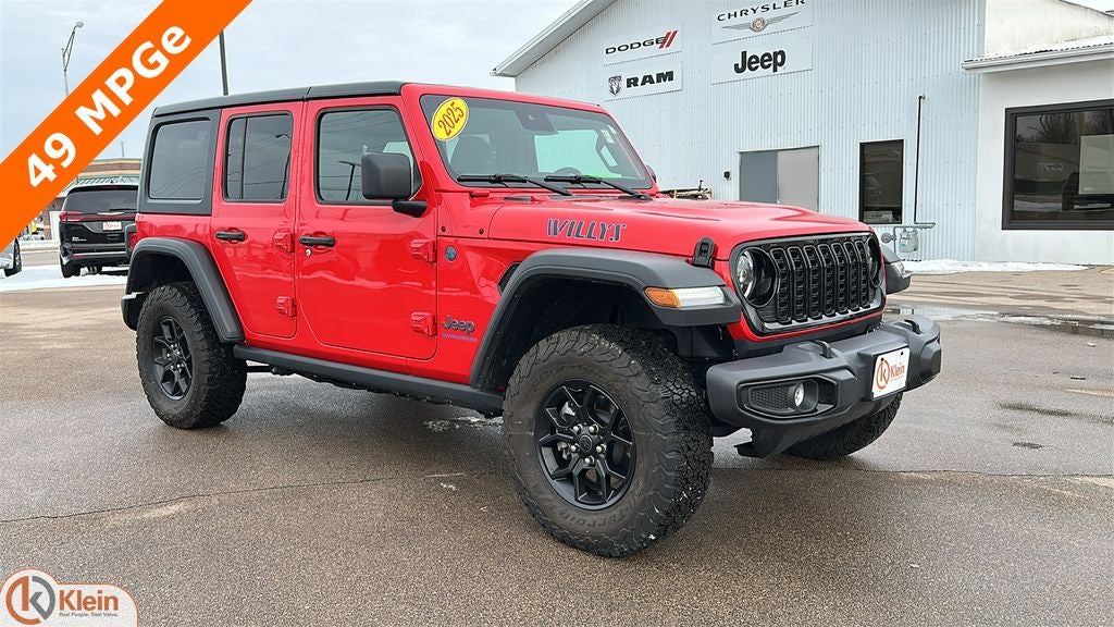 2025 Jeep Wrangler 4xe Willys 4xe