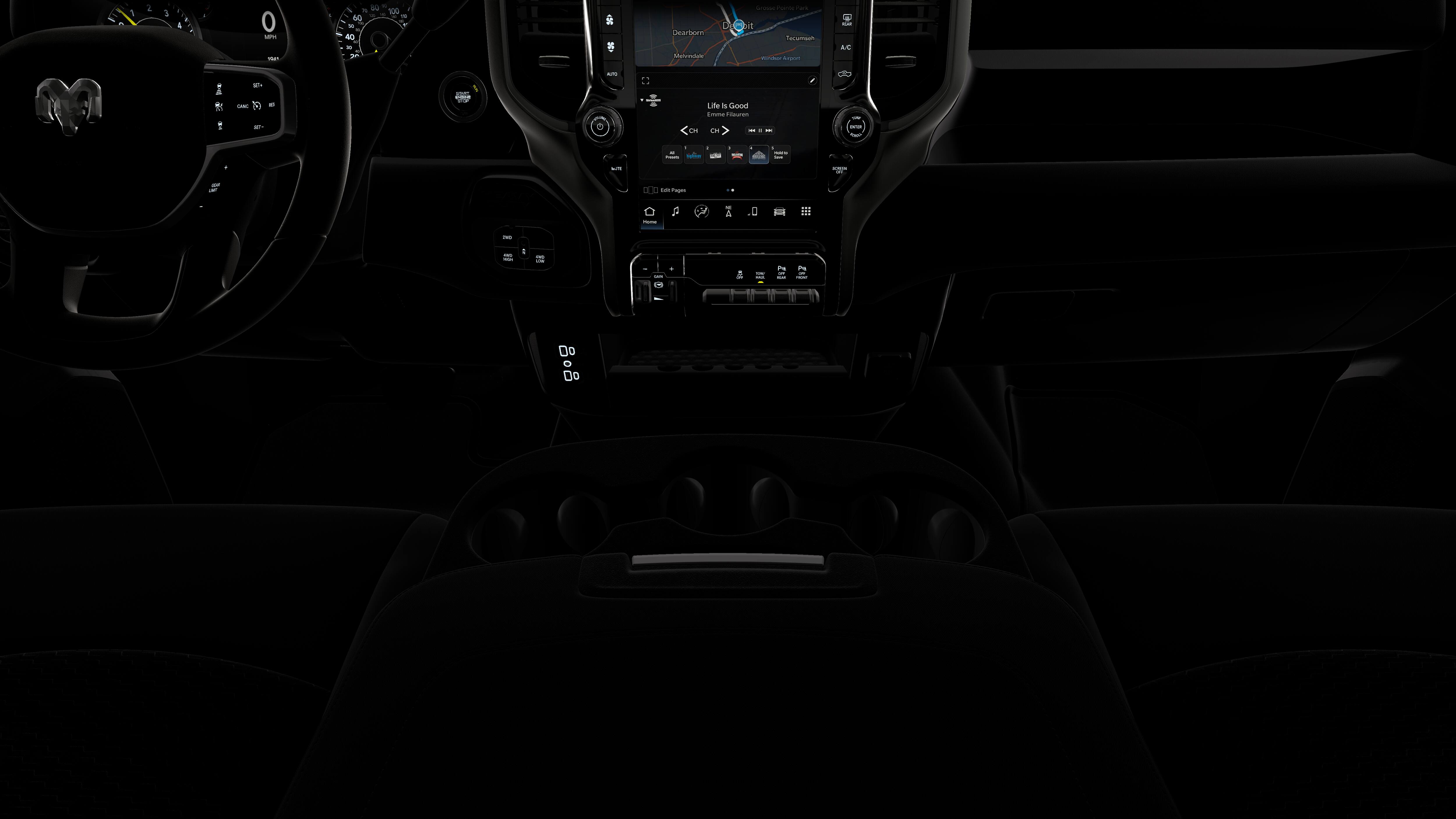 2026 RAM Ram 2500 RAM 2500 BLACK EXPRESS CREW CAB 4X4 6'4' BOX