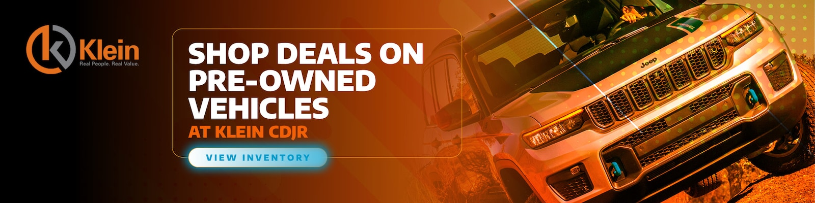 Shop Deals on Pre-Owned Vehicles at Klein Chrysler Dodge Jeep Ram in Clintonville WI